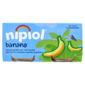 NIPIOL OMOGENEIZZATO ALLA FRUTTA banana and apple 80gX2 160g (12 in a box)