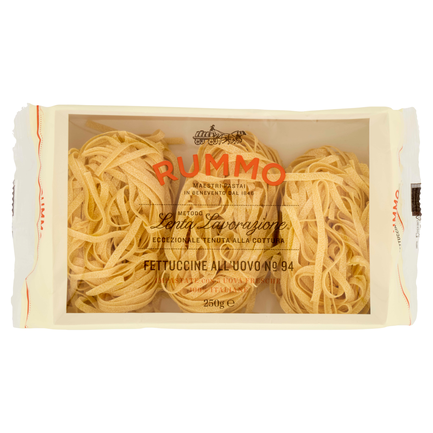 RUMMO FETTUCCINE ALL'UOVO 250g (12 in a box)