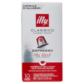 ILLY CAFFE' CLASSICO X 10 CAPSULE NESPRESSO 57g (10 in a box)