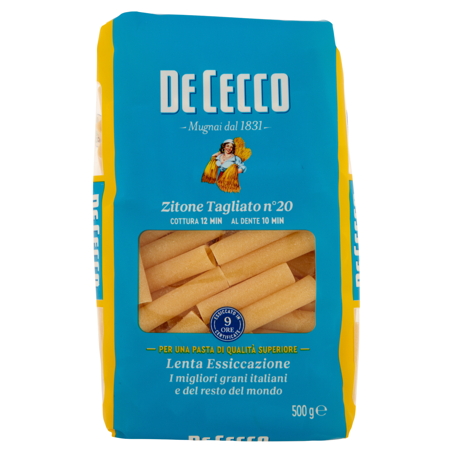 DE CECCO ZITONE TAGLIATO N°20 500g (24 in a box)