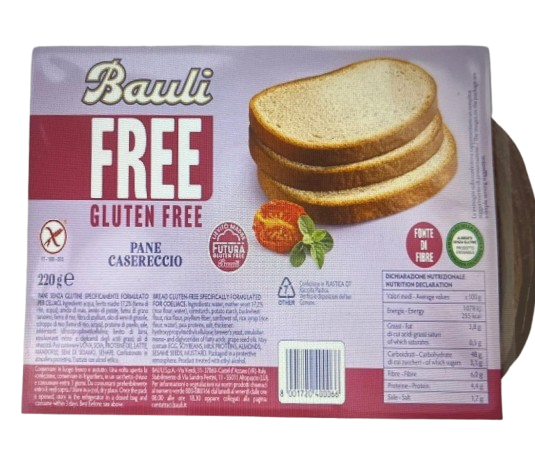 Bauli Pane Casereccio Senza Glutine 220 Gr