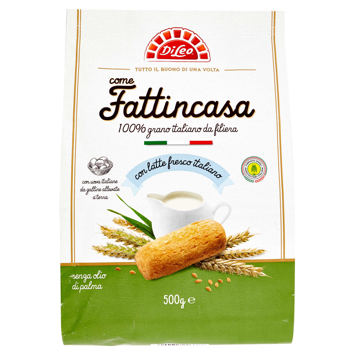 DI LEO FATTINCASA LATTE 500g (8 in a box)