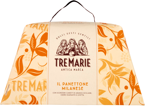 TRE MARIE PANETTONE MILANESE 750g (12 in a box)