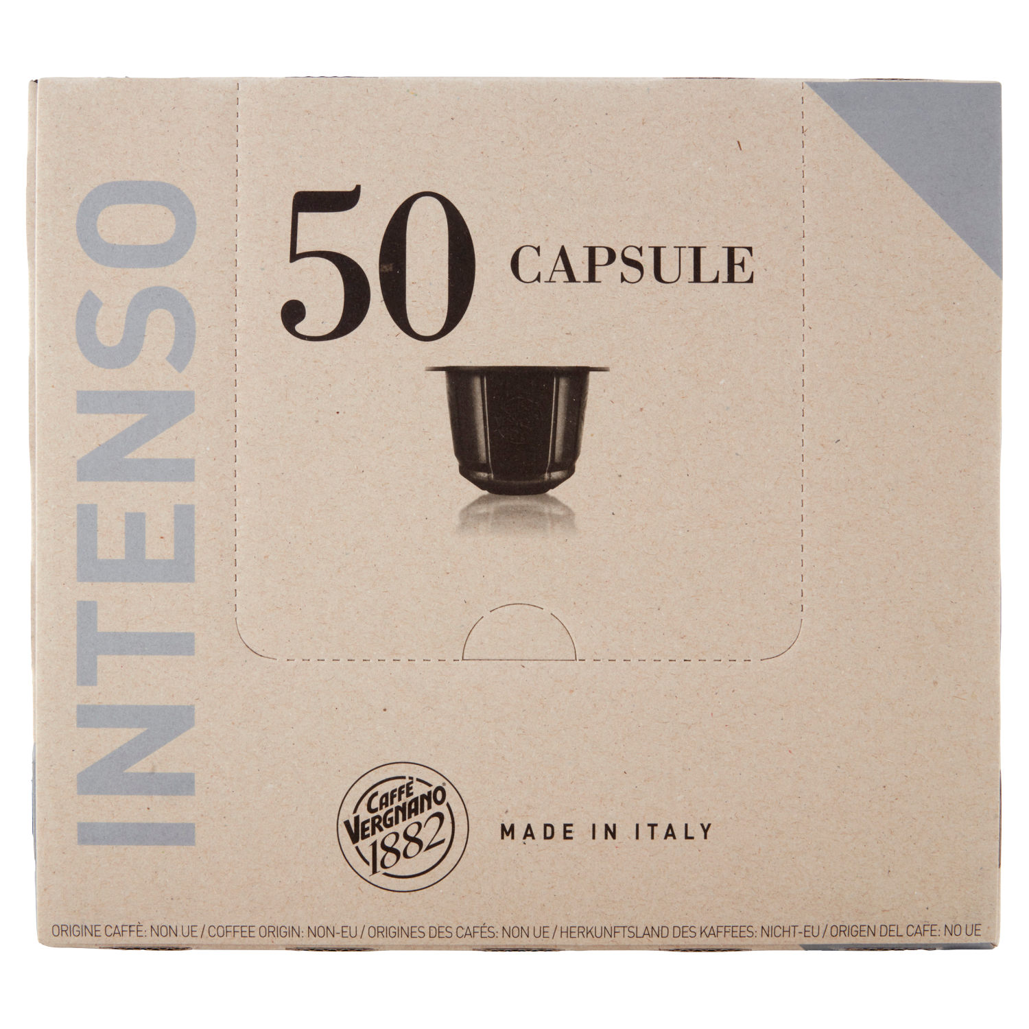 CAFFE VERGNANO INTENSO 50CAPSULE 250g (single item)