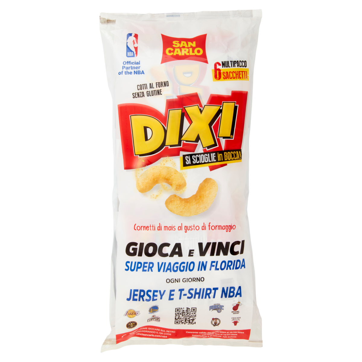 SAN CARLO PATATINE DIXI MULTIPACK 120g (12 in a box)