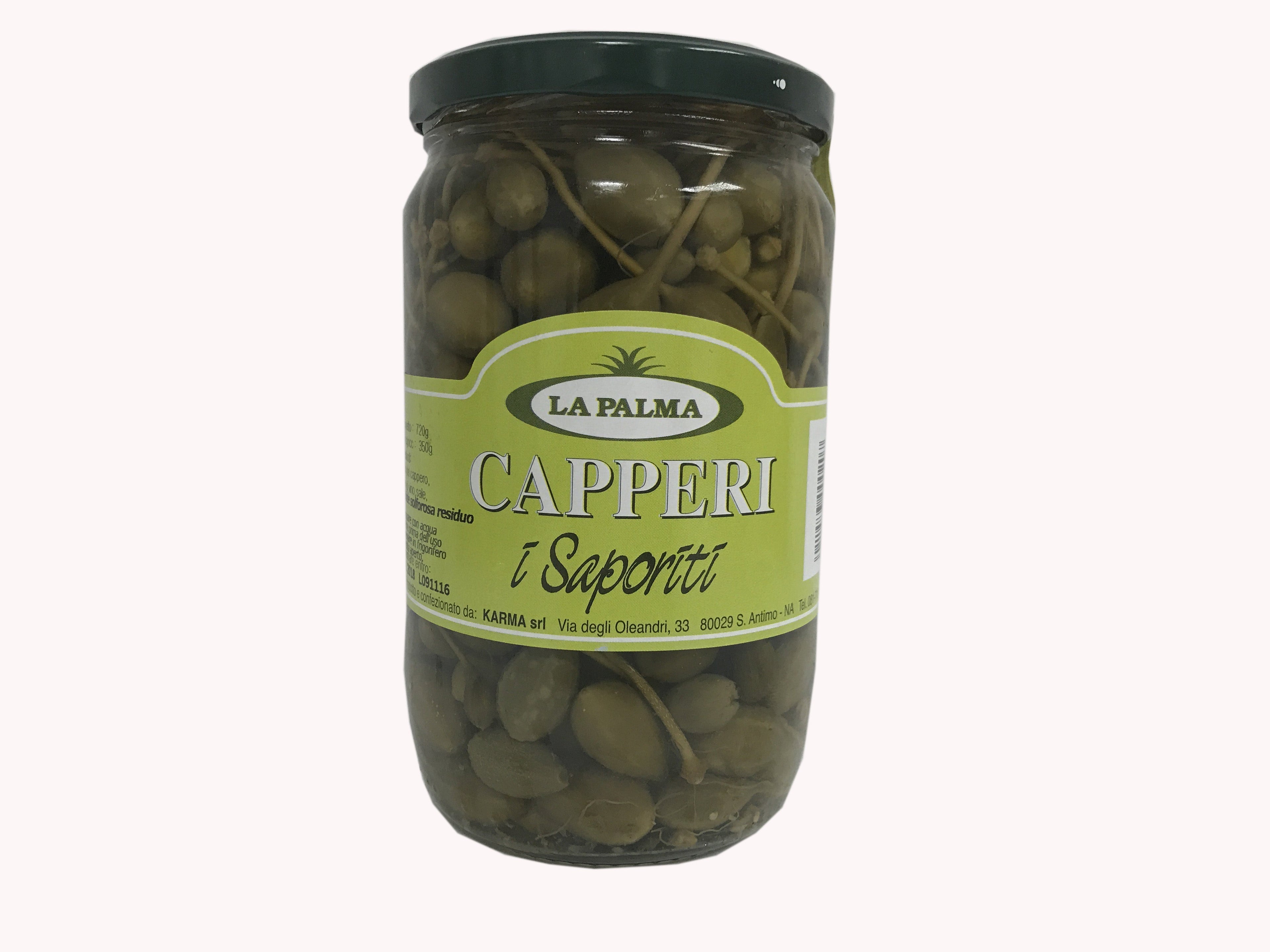 LA PALMA CAPPERI 720g (6 in a box)