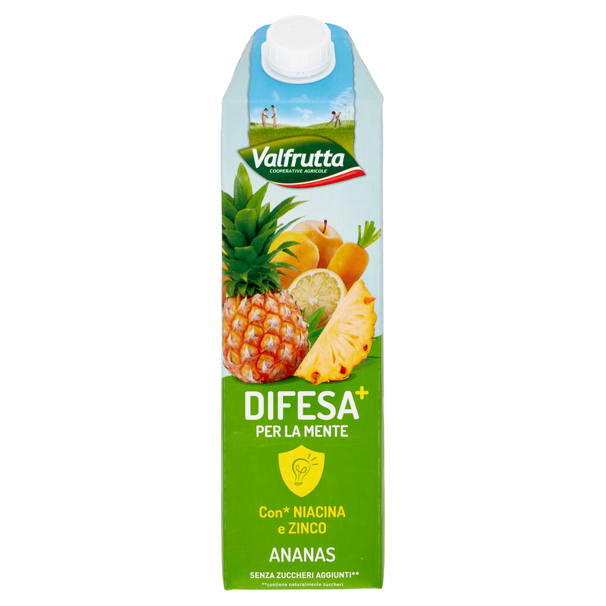 VALFRUTTA ANANAS DIFESA 1lt (6 in a box)
