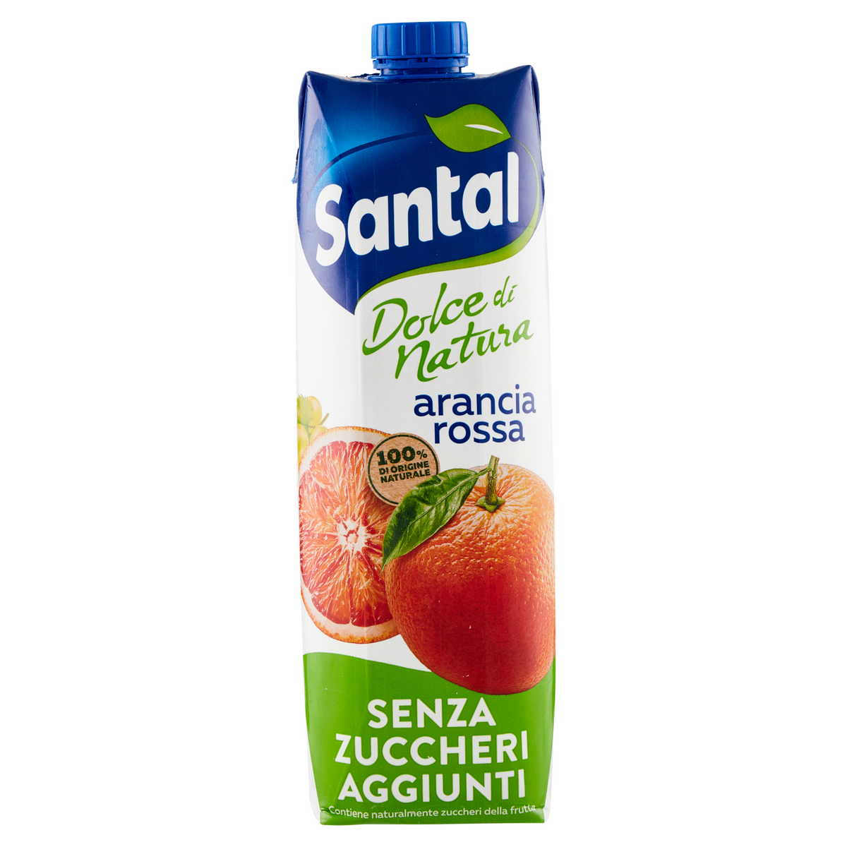 SANTAL ARANCIA ROSSA no added sugar 1lt (12 in a box)