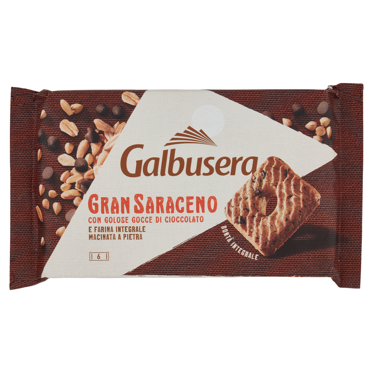 GALBUSERA GRAN SARACENO FROLLINI INTEGRALI 260g (13 in a box)