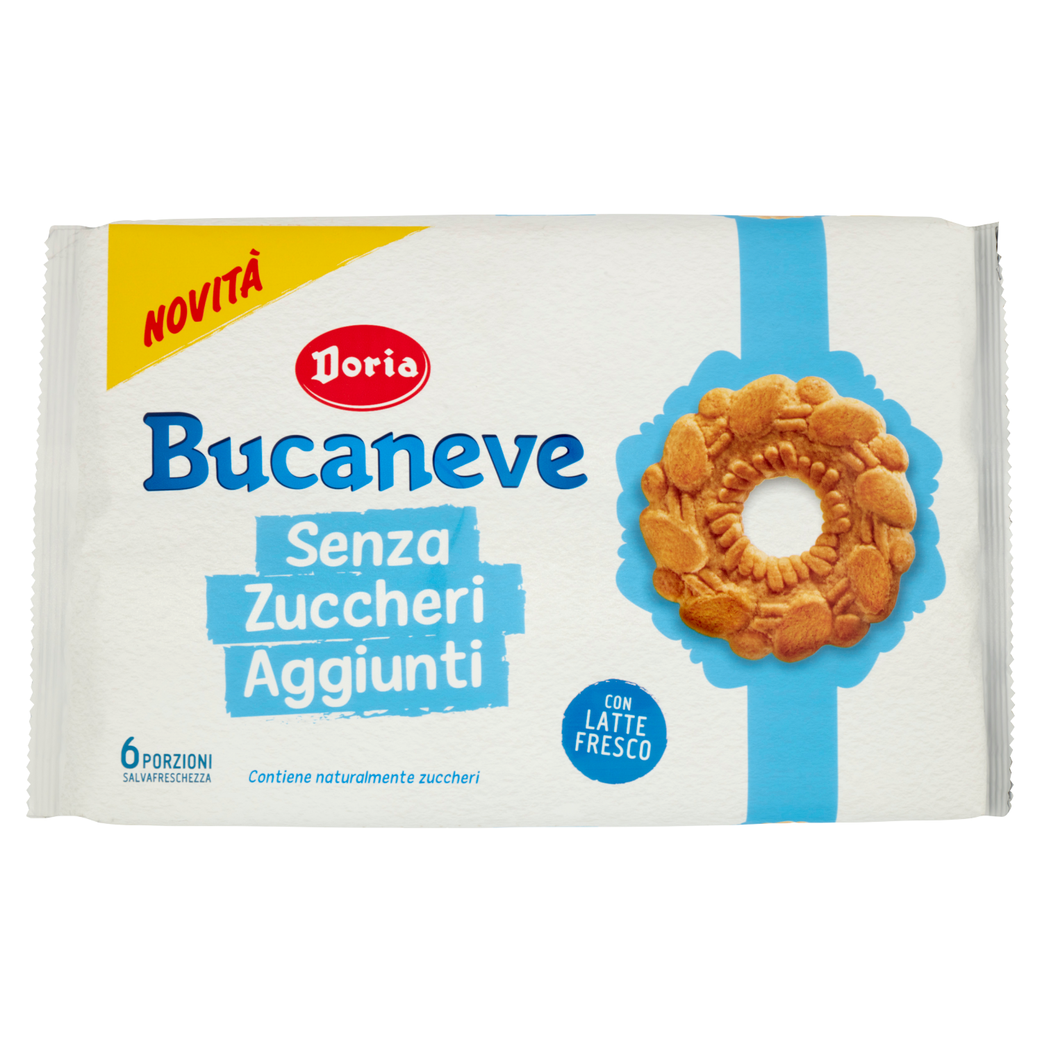DORIA BUCANEVE sugar-free 263g (12 in a box)