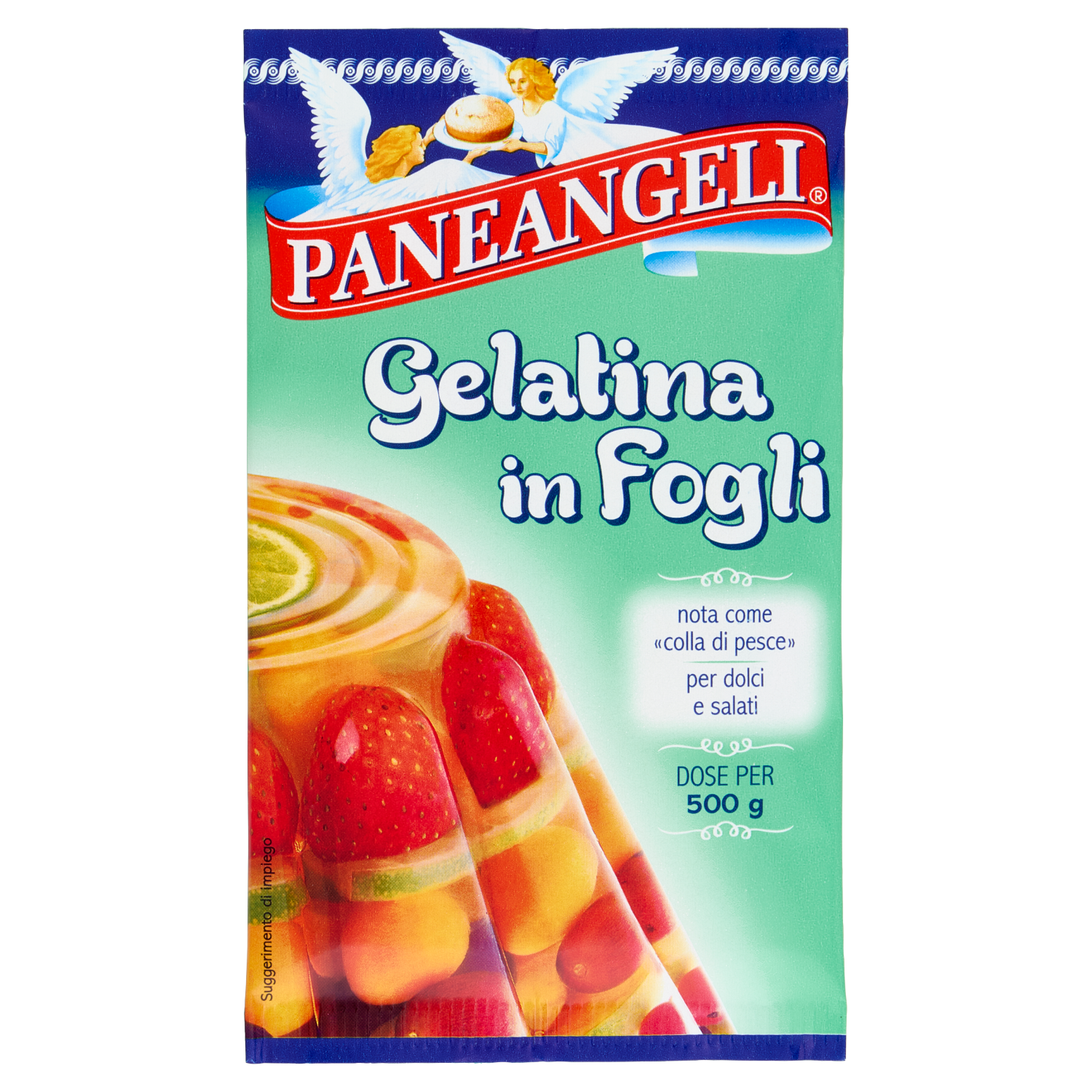 PANEANGELI GELATINA IN FOGLI 12g (30 in a box)