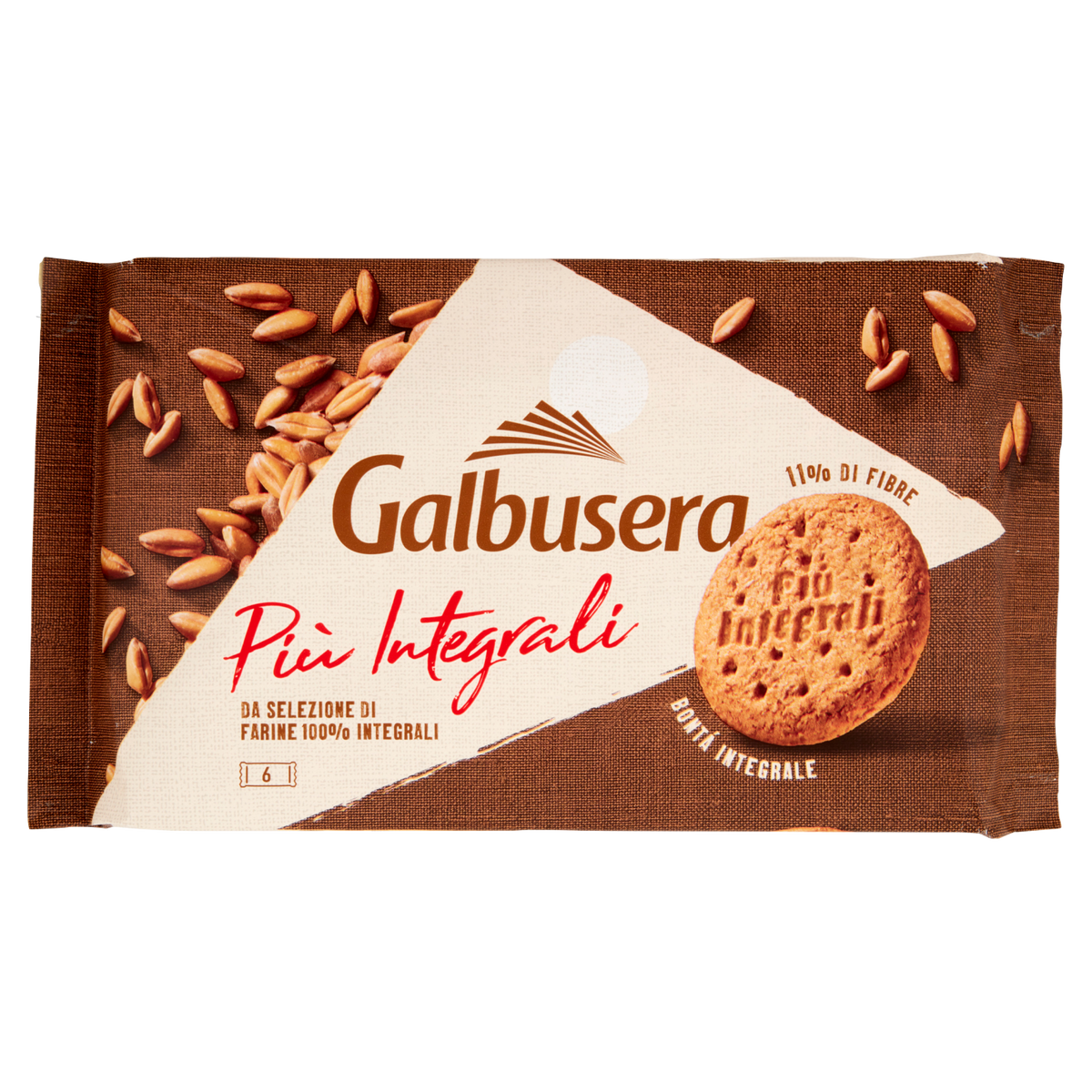 GALBUSERA PIU' INTEGRALI FROLLINO 330g (10 in a box)
