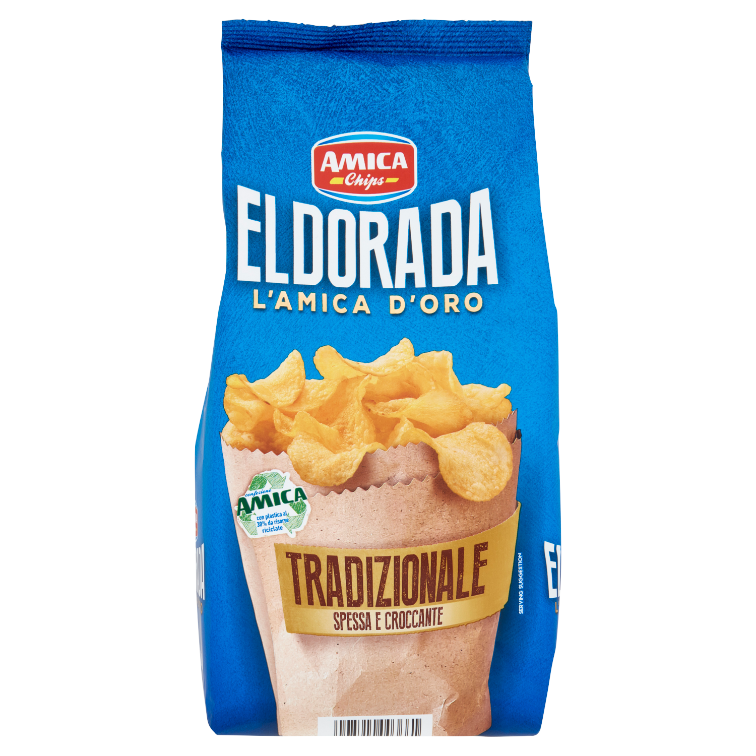 AMICA CHIPS PATATINE ELDORADA CLASSICA 130g (15 in a box)