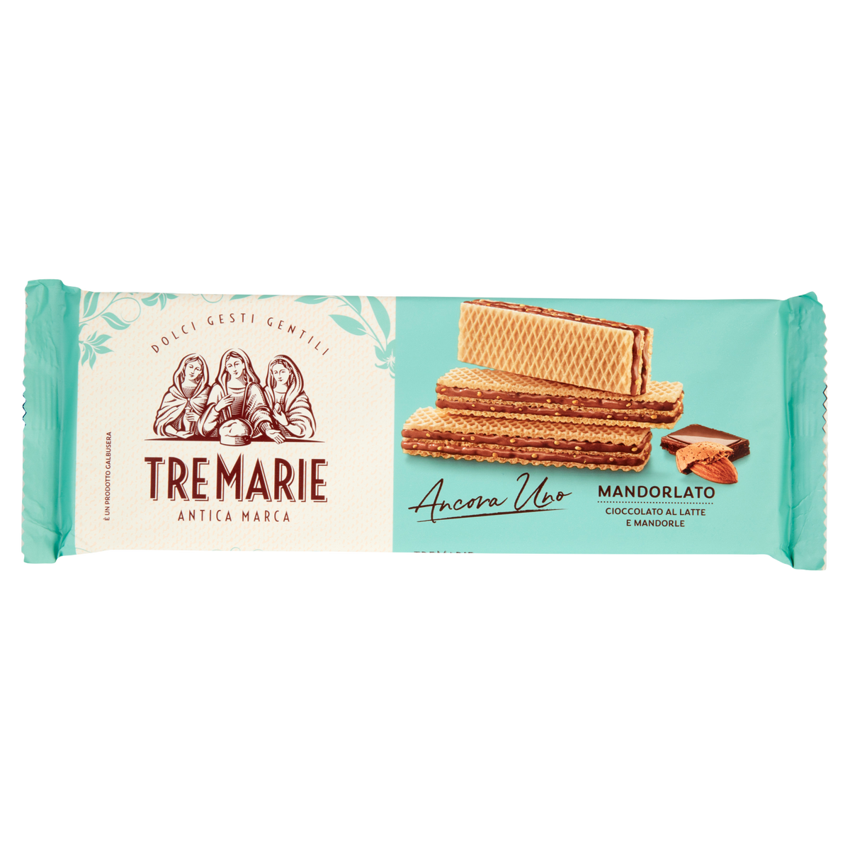 TRE MARIE WAFER MANDORLATO 140g (18 in a box)