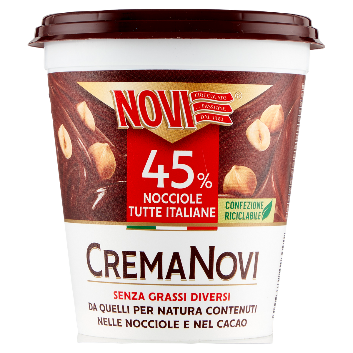 NOVI CREMA NOCCIOLA SPALMABILE 200g (12 in a box)
