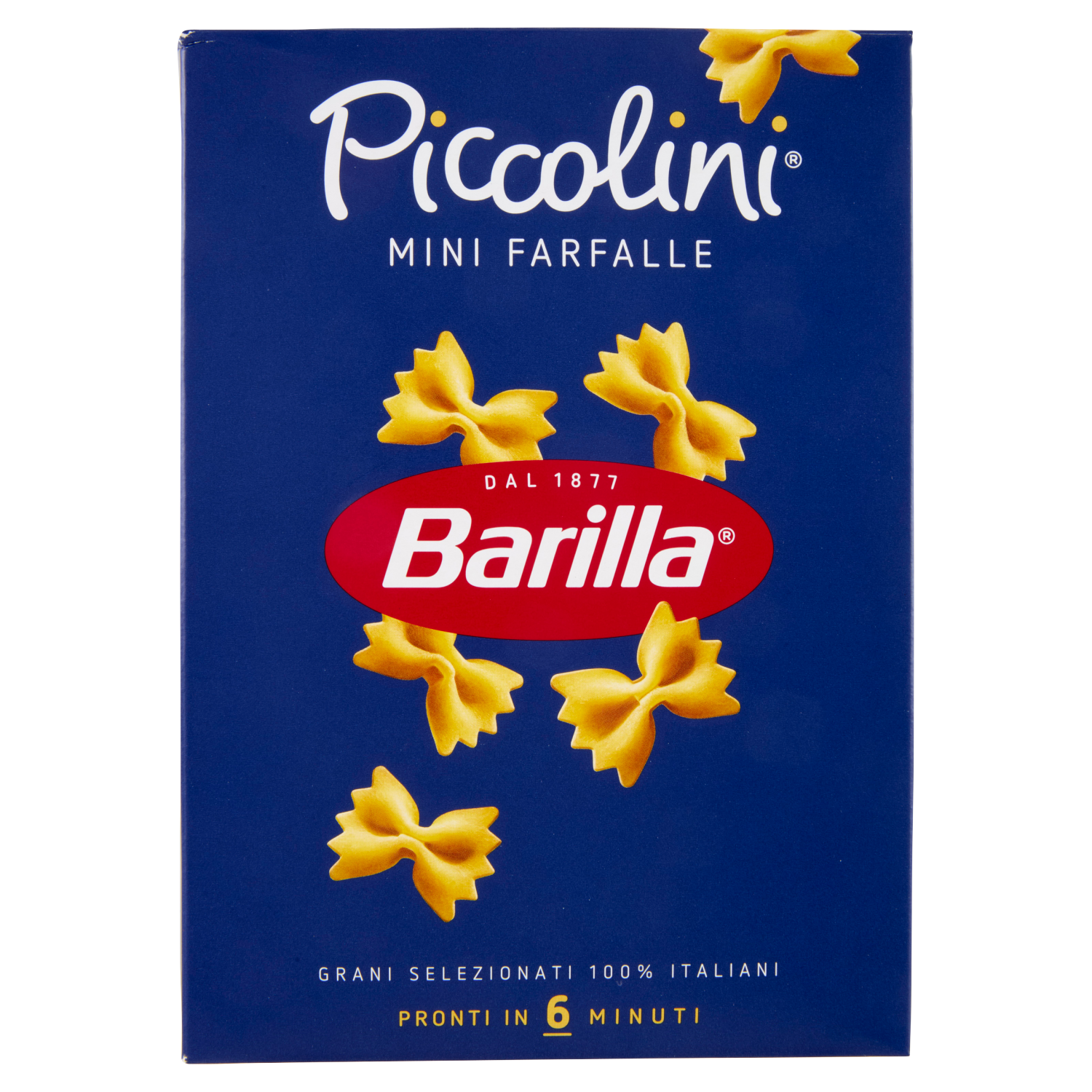 BARILLA PASTA DI SEMOLA MINI FARFALLE 500g (24 in a box)