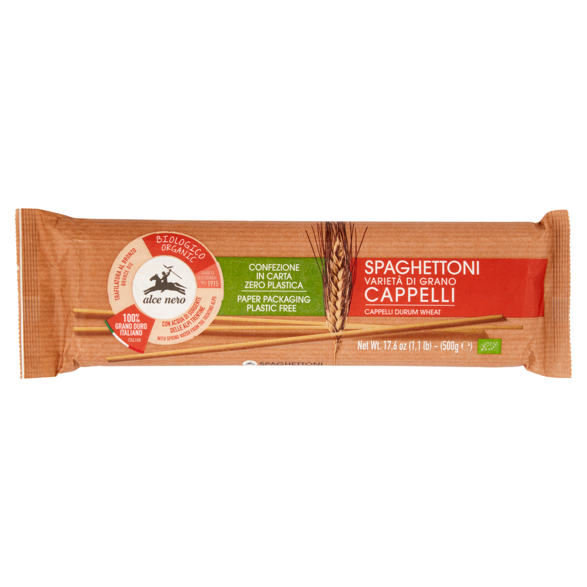 ALCENERO SPAGHETTI S.CAPPELLI 500g (12 in a box)