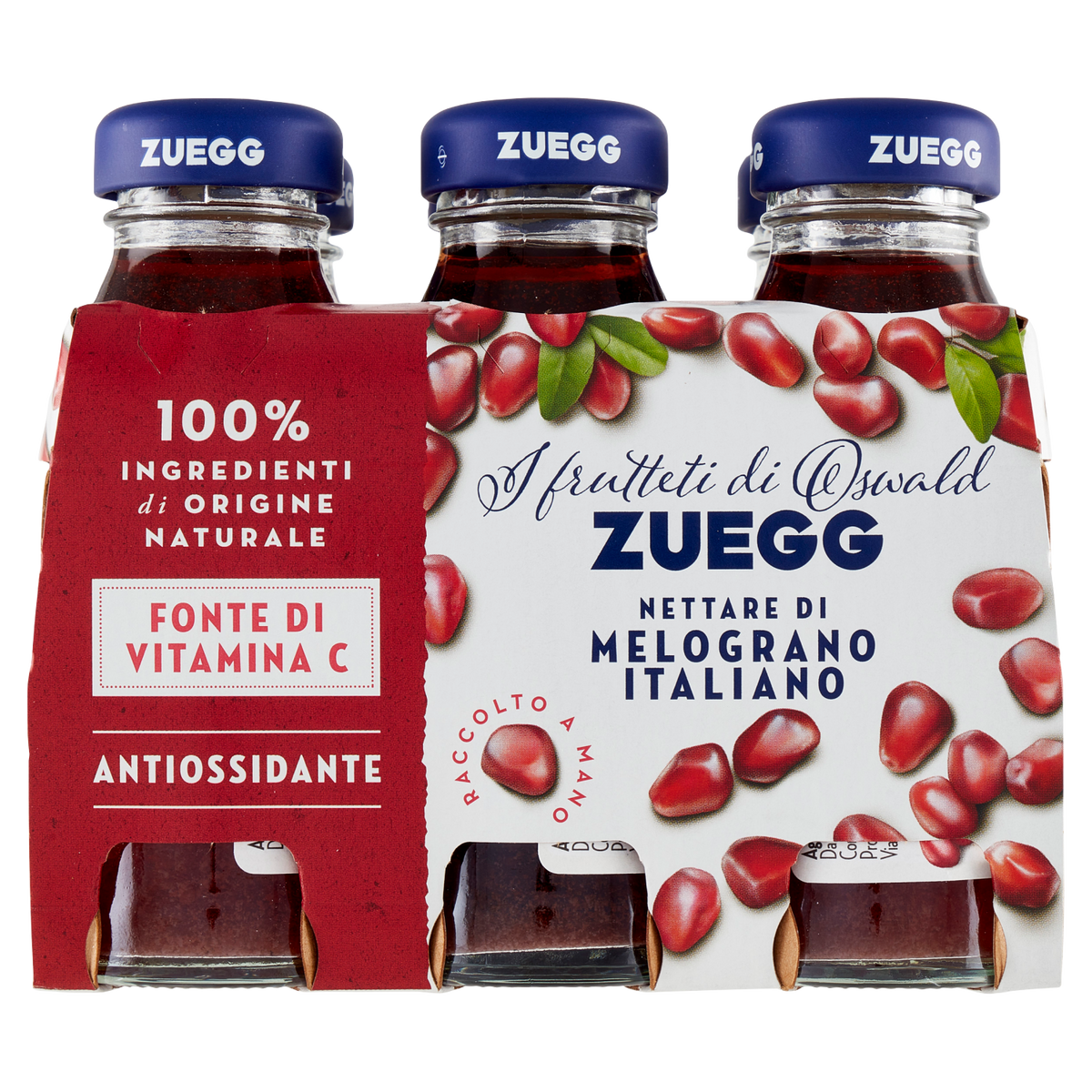 ZUEGG BEVANDA MELOGRANO 125ml x6 750ml (4 in a box)