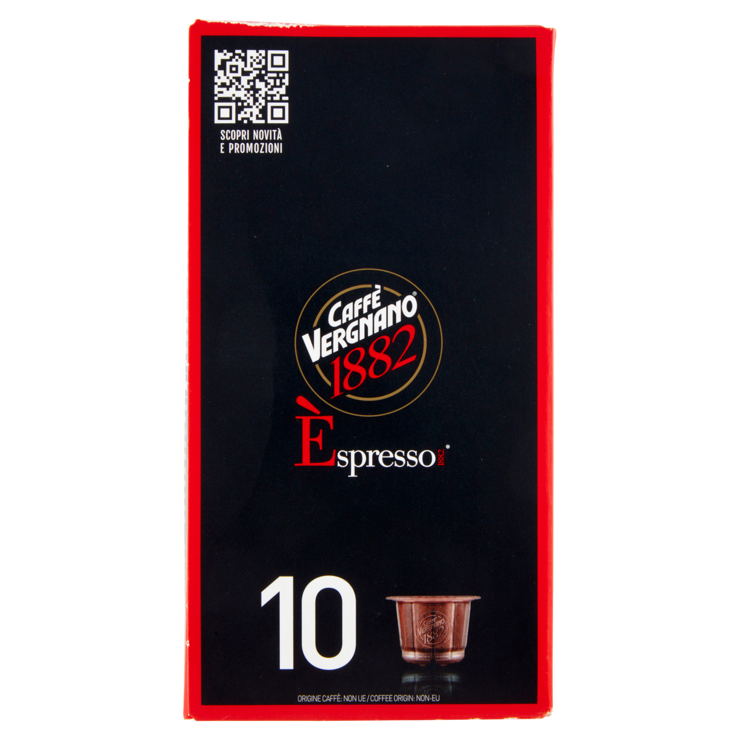 CAFFE VERGNANO CAPSULE CREMOSO 10pcs (6 in a box)