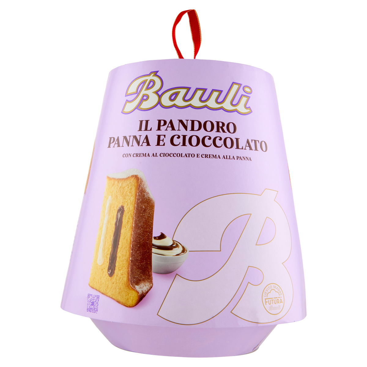 BAULI PANDORO PANNA E CIOCCOLATO 750g (16 in a box)