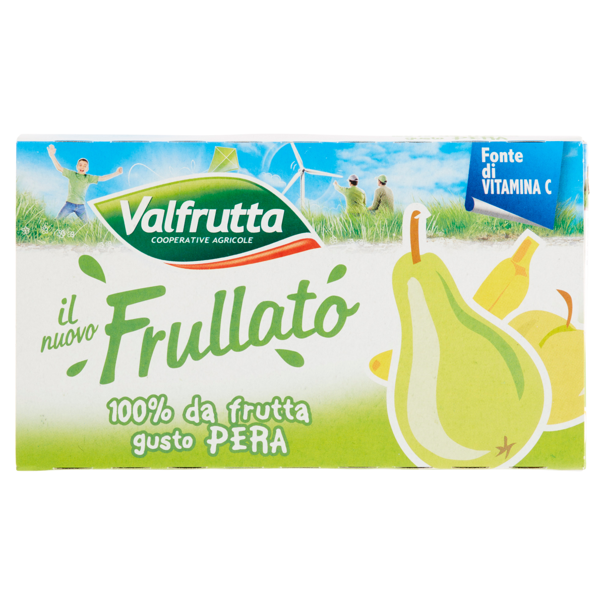 VALFRUTTA FRULLATO PERA 125ml X3 375ml (8 in a box)