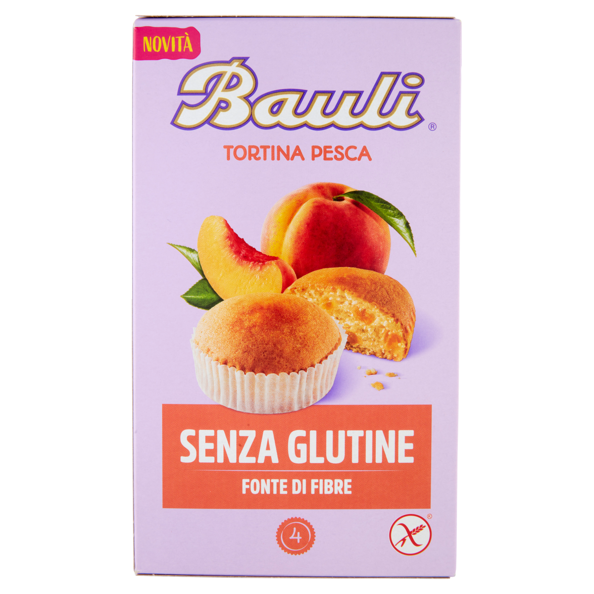 BAULI TORTINA PESCA SENZA GLUTINE 140g (8 in a box)