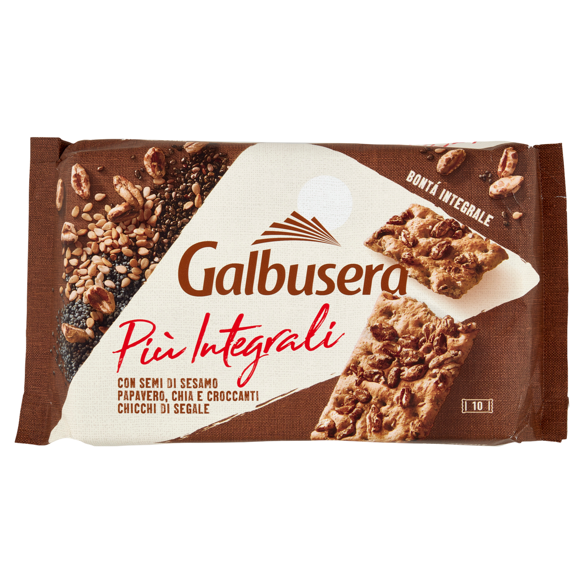 GALBUSERA CRACKERS DI SEGALE 380g (12 in a box)