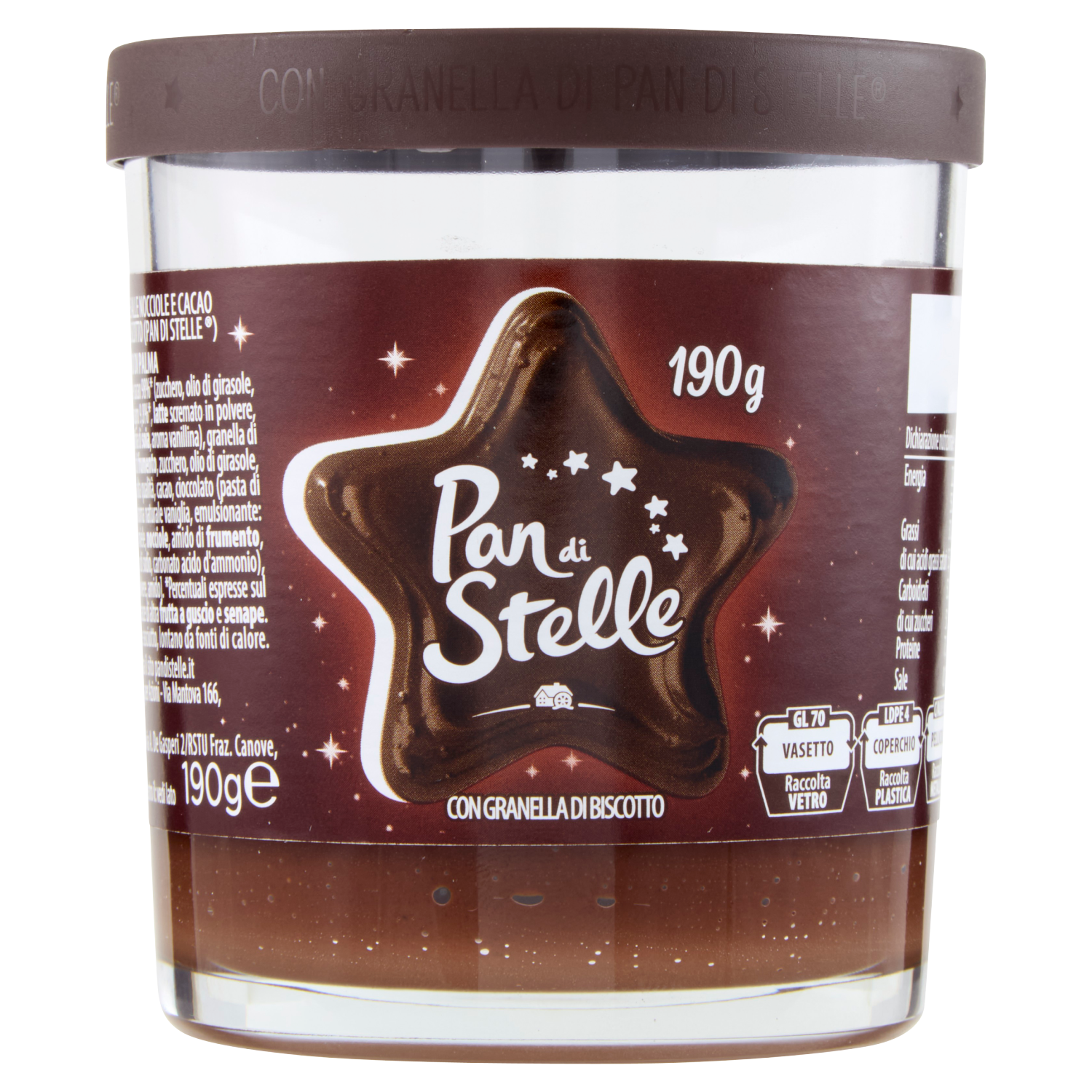 PANDISTELLE CREMA SPALMABILE 190g (10 in a box)