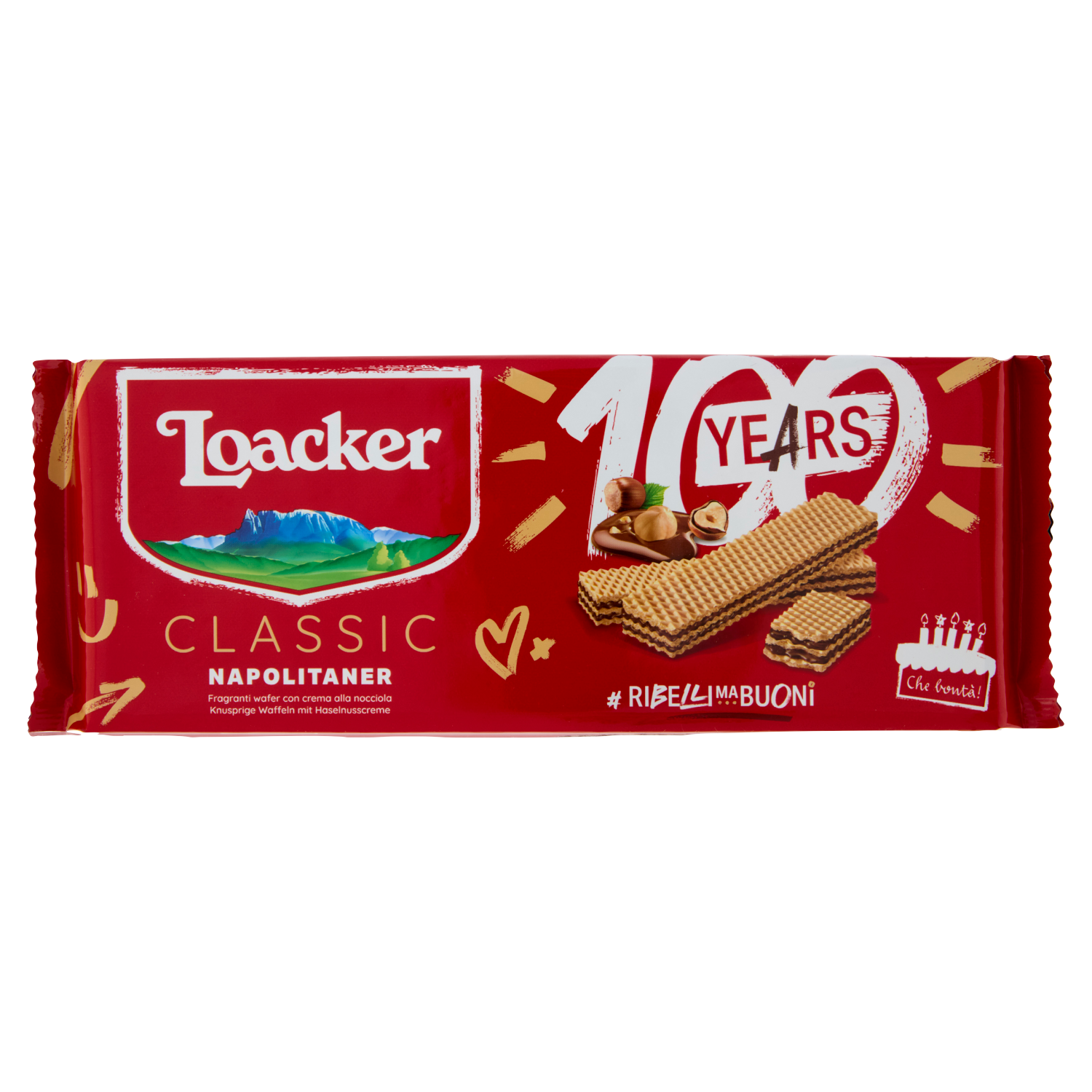 LOACKER WAFER NAPOLITANER 175g(18 in a box)