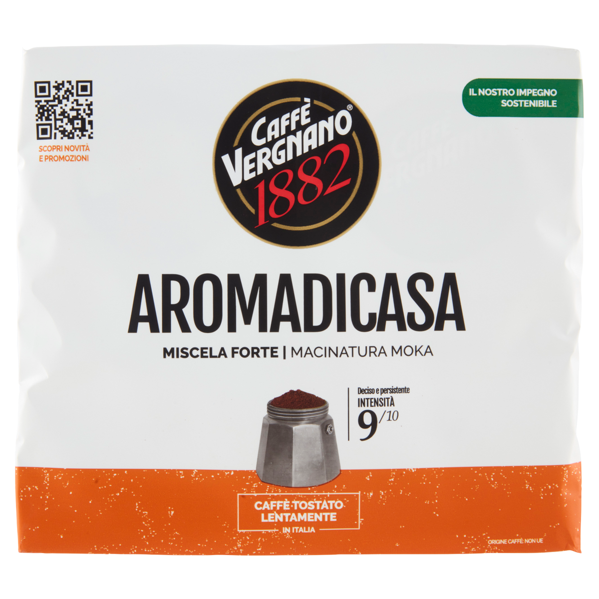 CAFFE VERGNANO AROMA CASA X 2 500g (8 in a box)