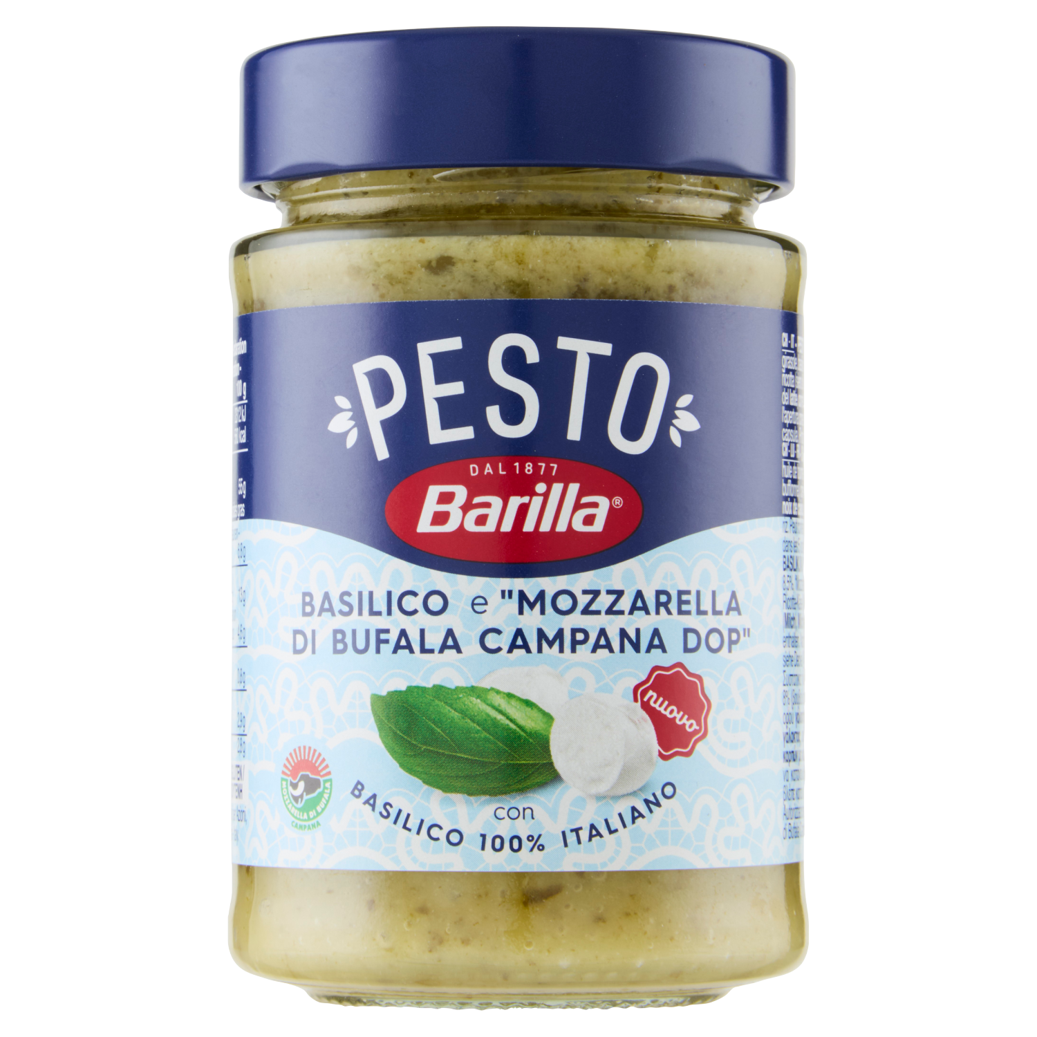 BARILLA PESTO BASILICO E BUFALA 190g (12 in a box)