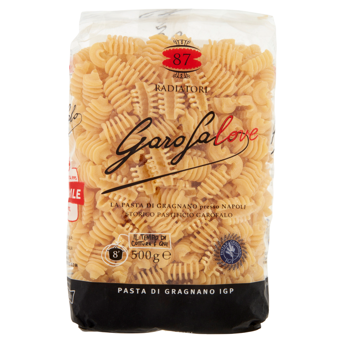 GAROFALO PASTA DI SEMOLA RADIATORI 500g (16 in a box)