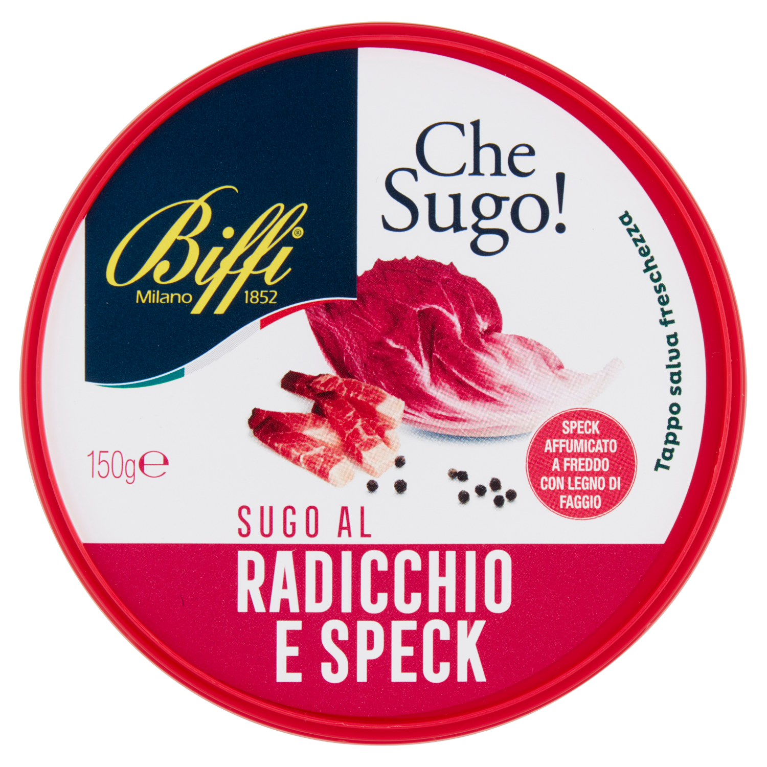 BIFFI SUGO RADICCHIO E SPECK 150g (6 in a box)