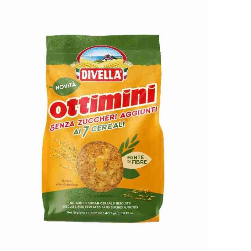 Divella Ottimini Ai 7 Cereali S/Z 400 Gr