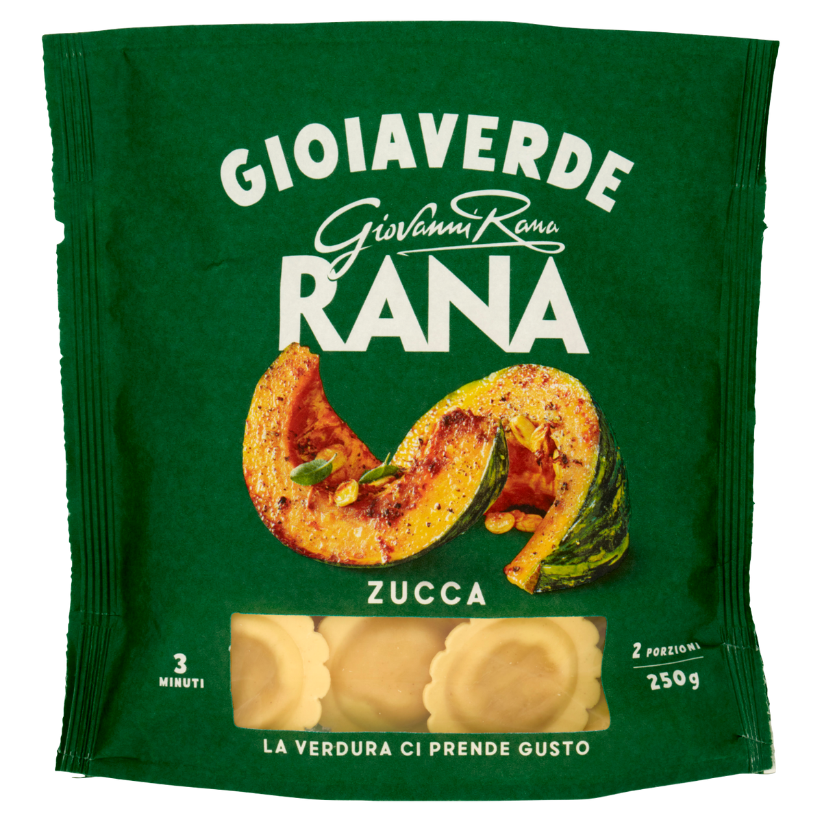RANA GIOIAVERDE RAVIOLI ZUCCA 250g (4 in a box)