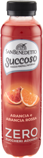 San Benedetto Succoso Zero Arancia E Arancia Rossa 400 Ml