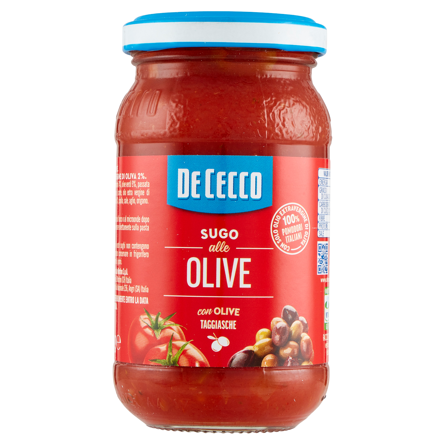 DE CECCO SUGO ALLE OLIVE 200g (12 in a box)
