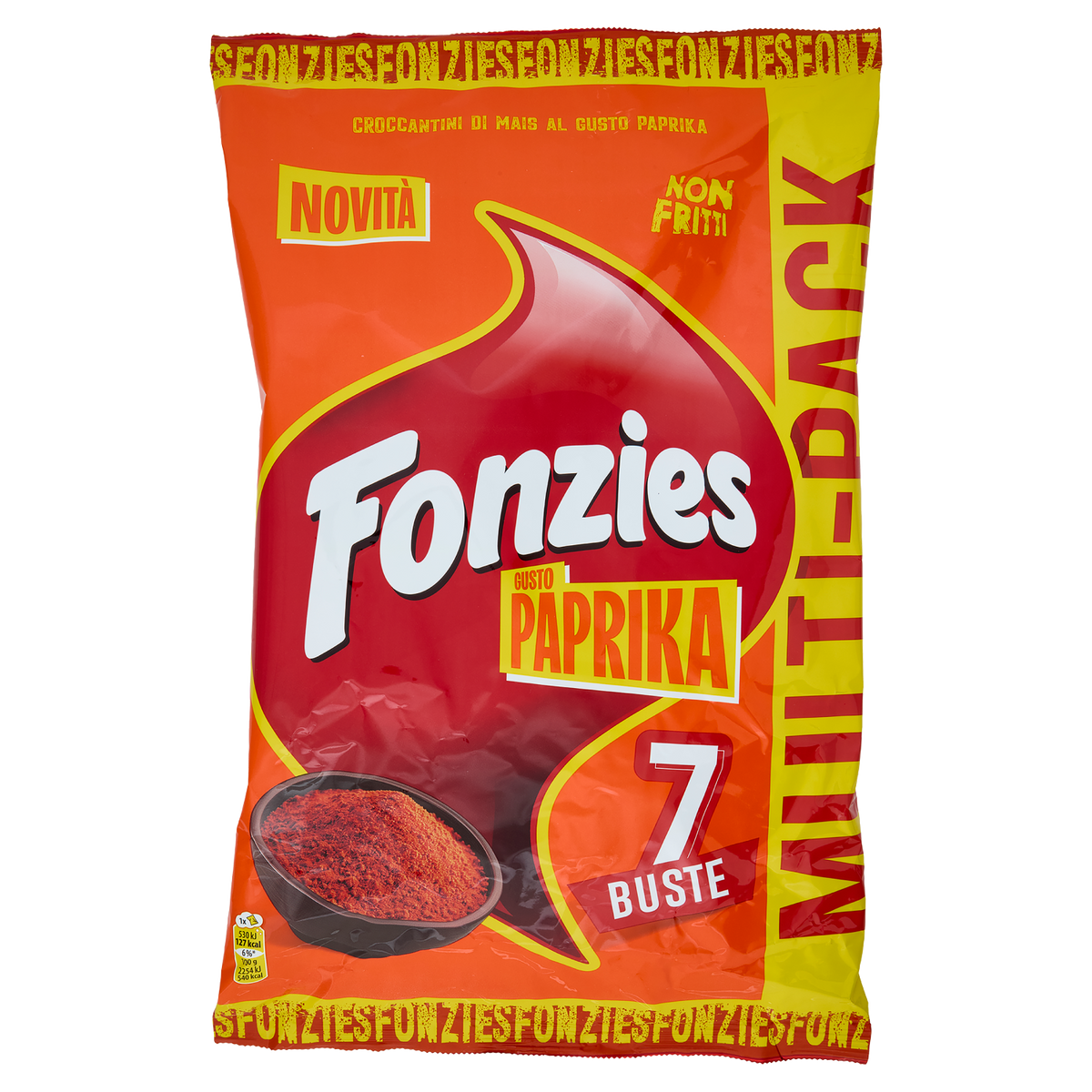 Fonzies Paprika Multipack Gr 23 X 7 165 Gr