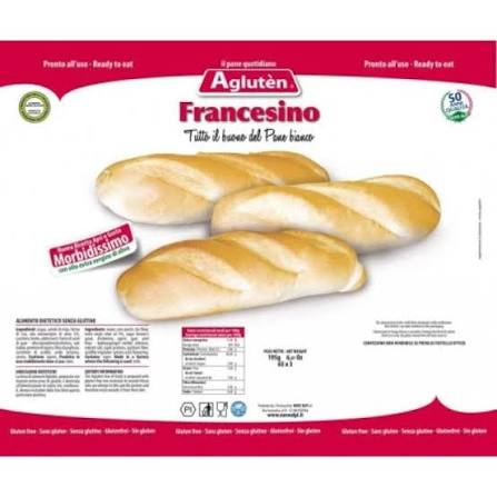 Agluten Il Francesino g.225 S/Glutine (9 In A Box) (£1.91 Each)