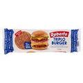 Roberto Pane Per Triplo Burgercon Semi Di Sesamo 3 Pz g.240 (8 In A Box) (£0.97 Each)