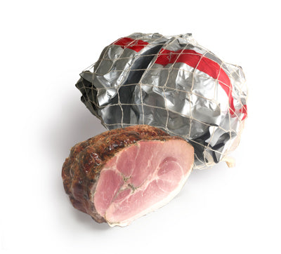 Pedrazzoli Cooked Ham with Herbs HALF 3.5 kg (meat available from uk store)