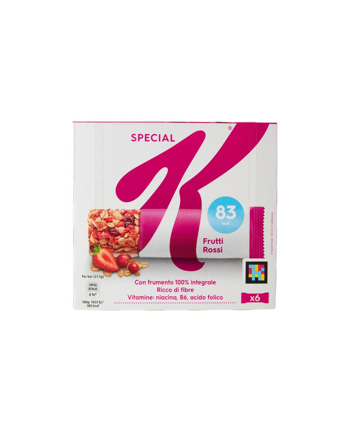 KELLOGG'S BARRETTA SPECIAL K MIRTILLO ROSSO G.21,5 X6