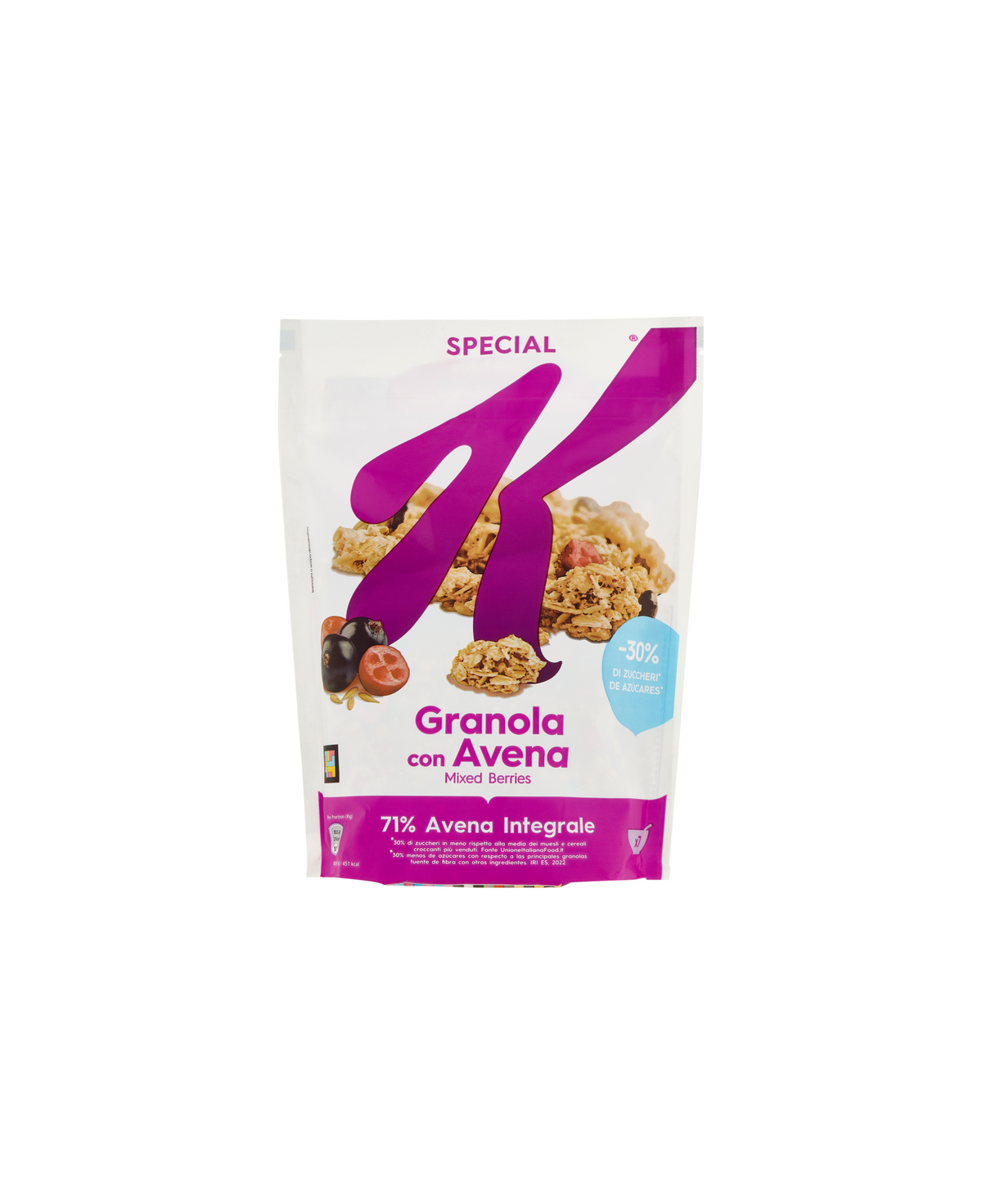 KELLOGG'S GRANOLA G.320 FRUTTI ROSSI