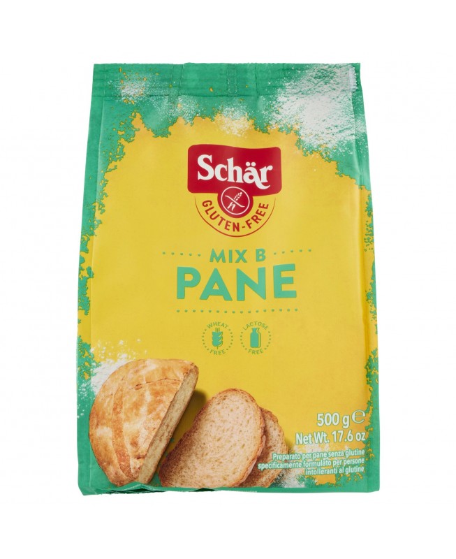SCHAR FARINA MIX B PANE GR.500 S/GLUTINE
