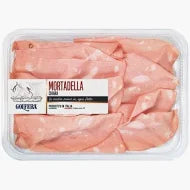 Golfera Sliced Mortadella 80g (meat available from uk depot)