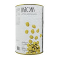 Ristoris Pitted Green Olives in Brine tin 4.1kg (available from uk store)